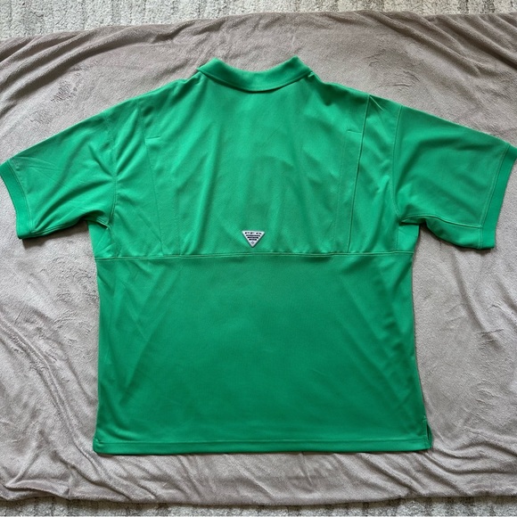 EUC Columbia PFG Men’s XXL Performance Fishing Gear Vented Polo Omni-Shade - Picture 2 of 10